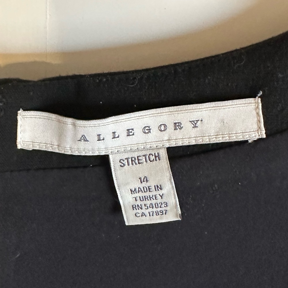 ALLEGORY BLACK DRESS - Picture 3 of 3